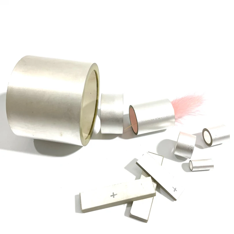 5 قطعة/الوحدة OD10 * ID5 * H7mm مخصصة Piezoceramics عالية الجودة أنبوب عنصر السيراميك