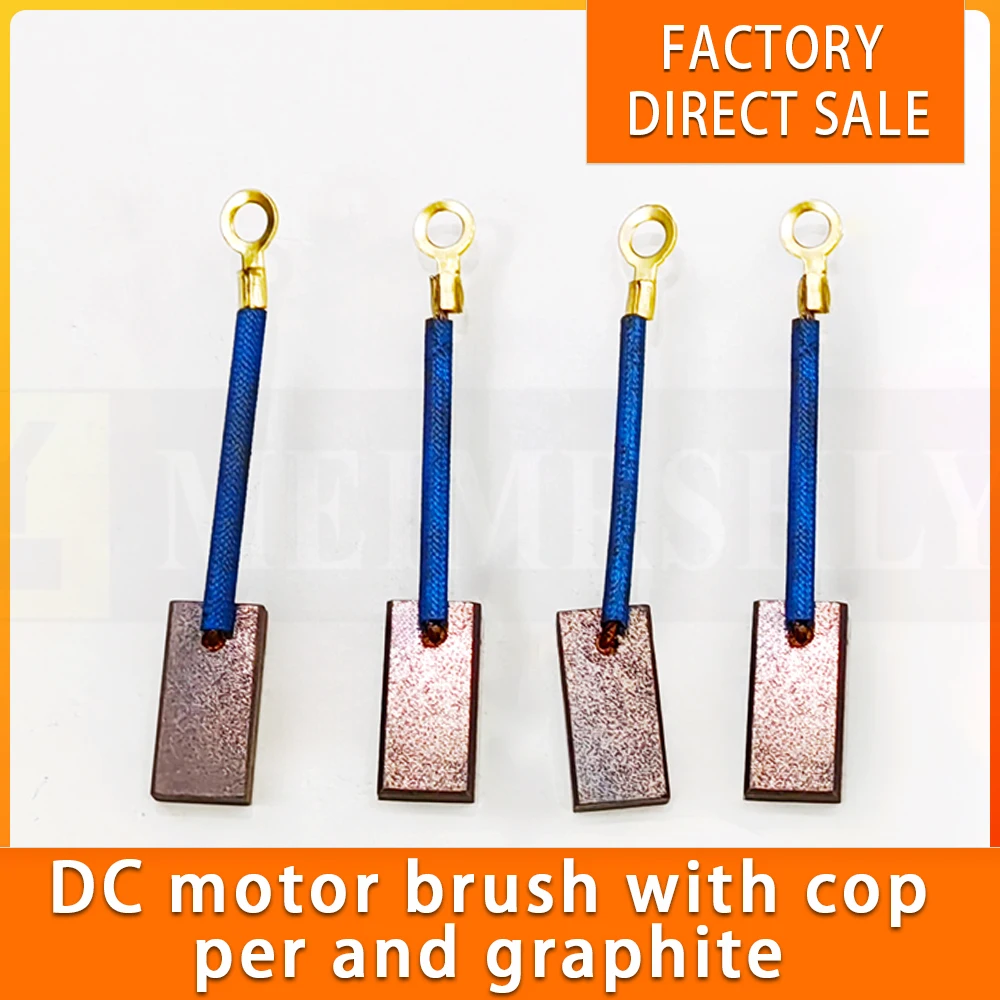 

50Pcs 5x10x20mm 8x16x25mm MEIMRSHLY Universal Carbon DC Motor Brushes Fit for Generic Electric Wire Generator Replacement Set