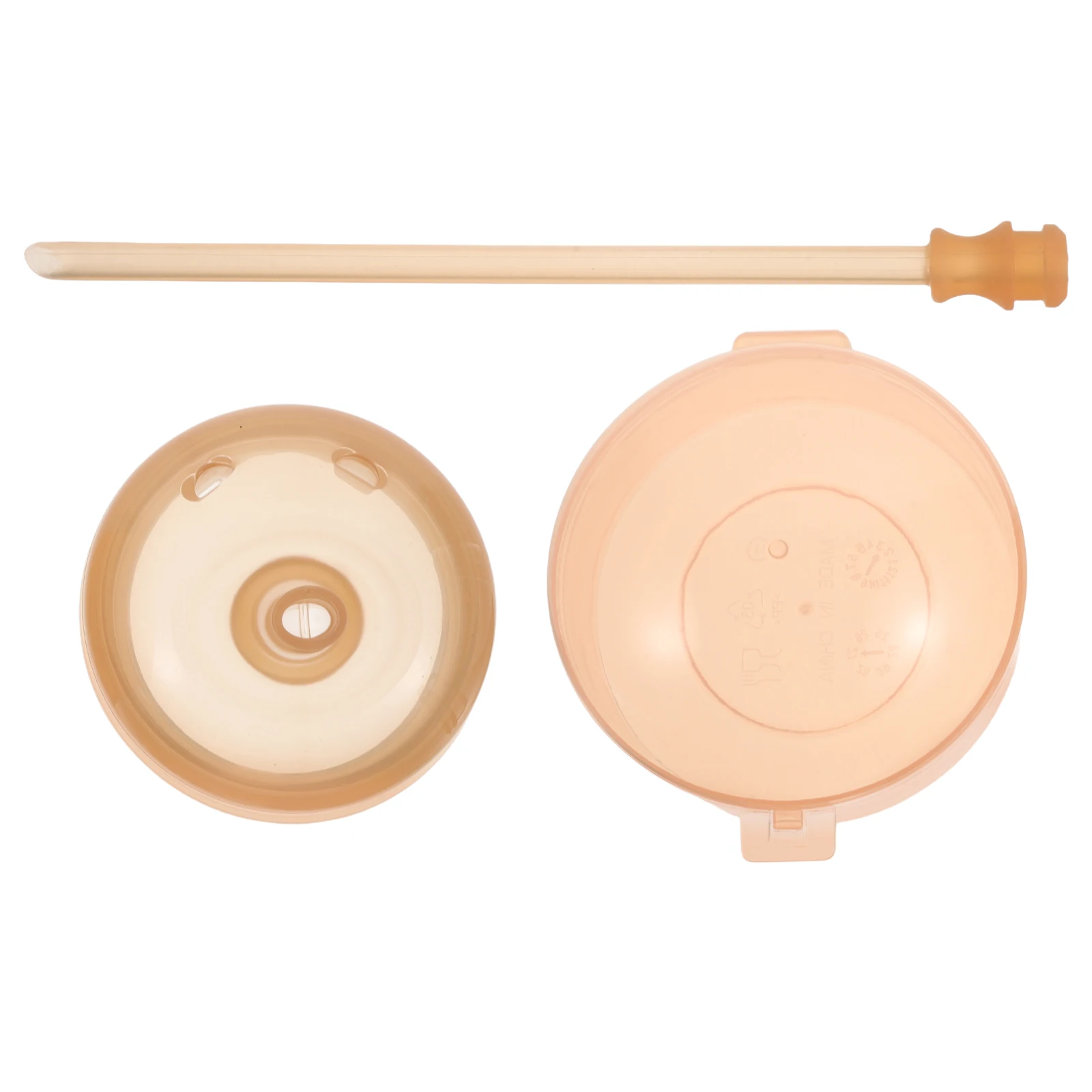 

Learn to Drink Cup Straw Mouth Baby Feeding Bottle Nipple Soft Silicone Replacement For Infants V Shaped Design Water Control