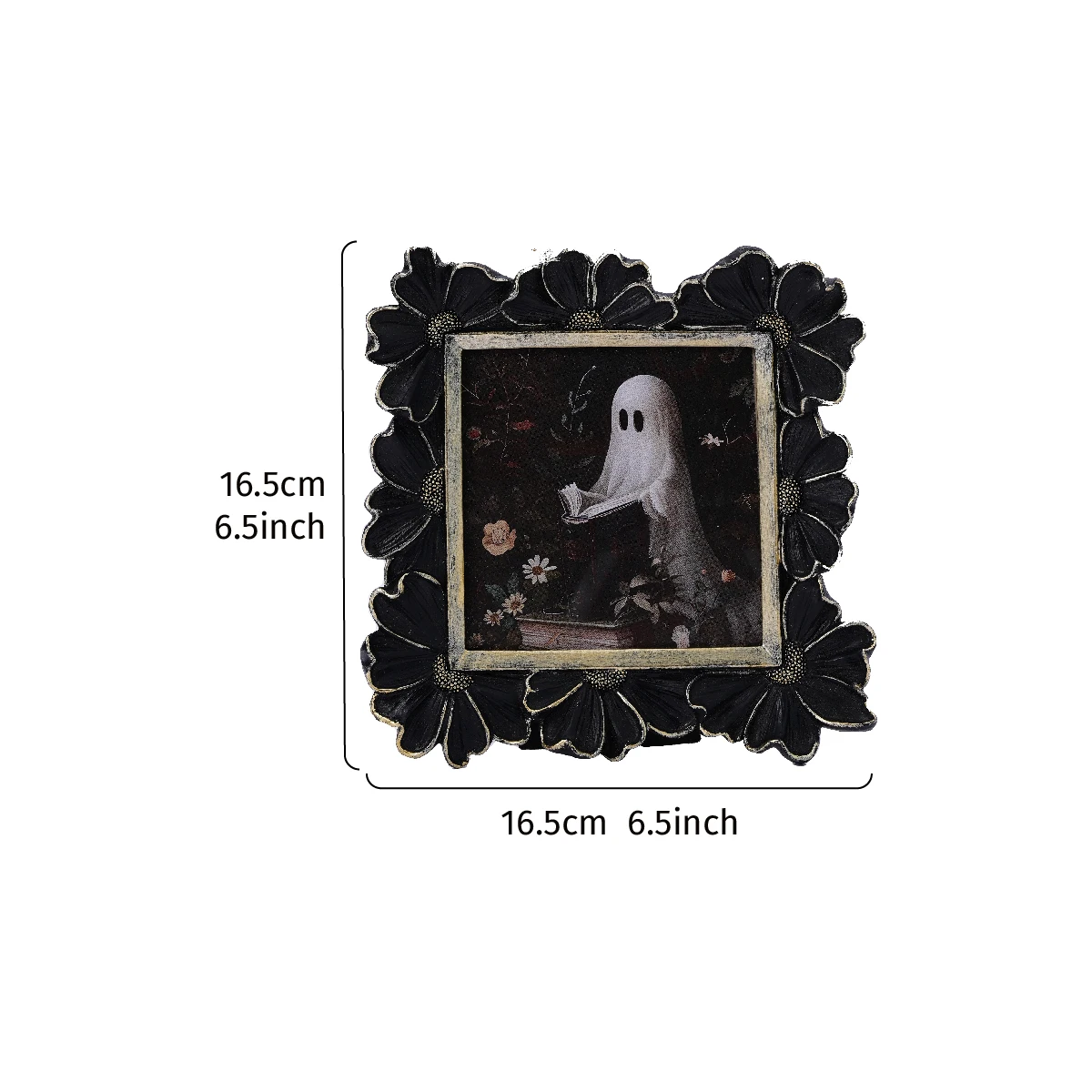 Halloween-Themed Resin Photo Frame