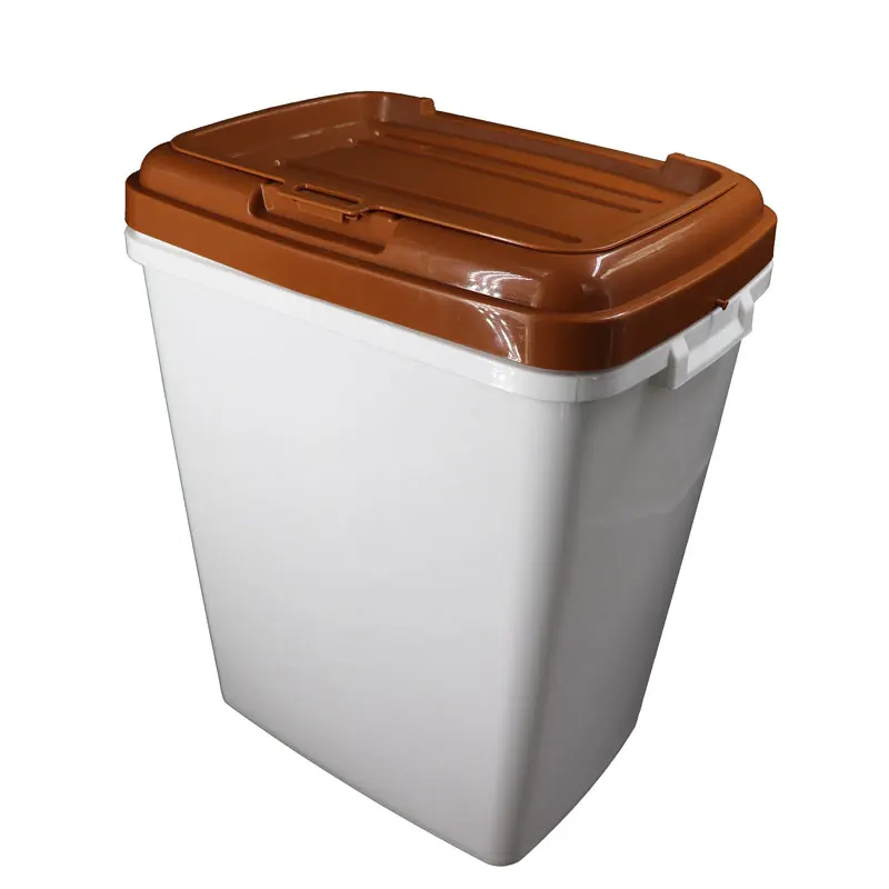 

Pet Dog Cat Food Storage Container Plastic Airtight Pet Food Storage Container 3 Color Box Pet Bowls & Feeders Dog Feeding