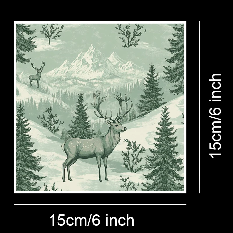 36 Lembar Kertas Scrapbook Ukuran 6x6 Inci: Pola Seni Vintage, Ideal untuk Junk Journal, Planner, Pembuatan Kartu & Dekorasi DIY