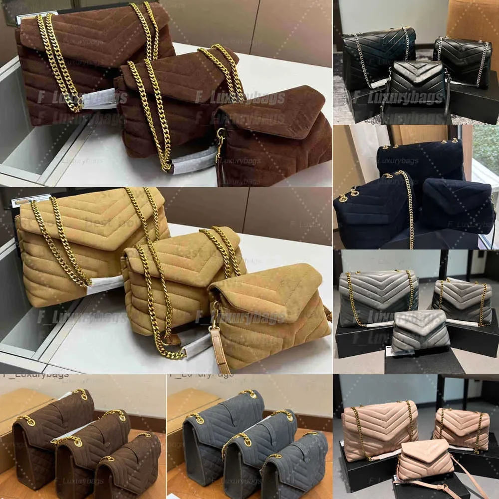 

Shoulder Bags High Quality puffer Bag Fashion designer Luxury bags Real Leather matte leather Suede Messenger Chain should