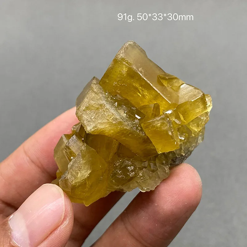 100% natural Big yellow Large crystal barite and fluorite rough mineral specimen healing crystal gem Home decorations collect - Image 6