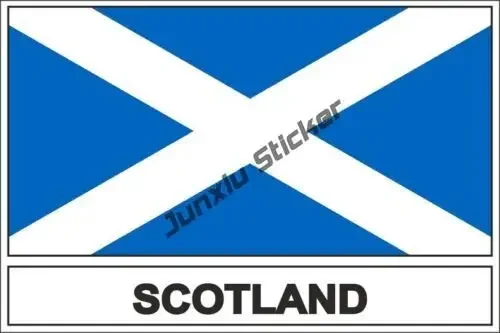 Creative Scotland City Bandeira Etiqueta Do Carro, SCO Escudo, Reflexivo, À Prova D\' Água, Protetor Solar, Vinil Decalque, Acessórios, KKK10cm