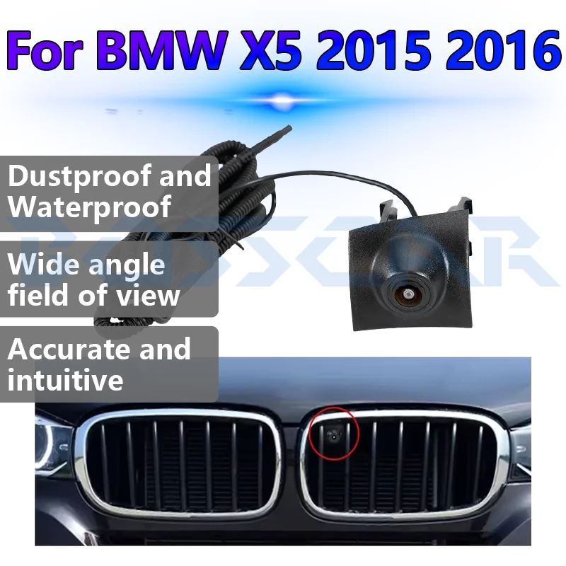 

Для BMW X5 2015 2016 Автомобильная камера переднего вида 150 градусов OEM HD ночного видения Водонепроницаемая система камеры Автоматическая электроника Аксессуары
