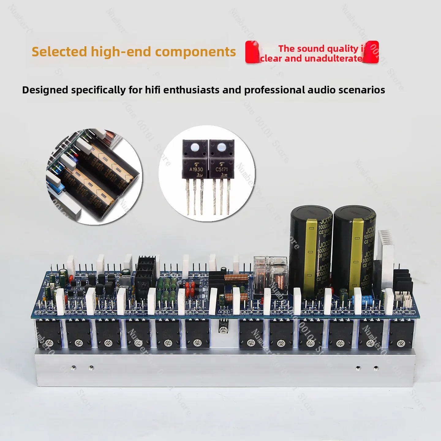 V242de high-power two-channel professional stage amplifier board imported 52001943 stereo 2-channel