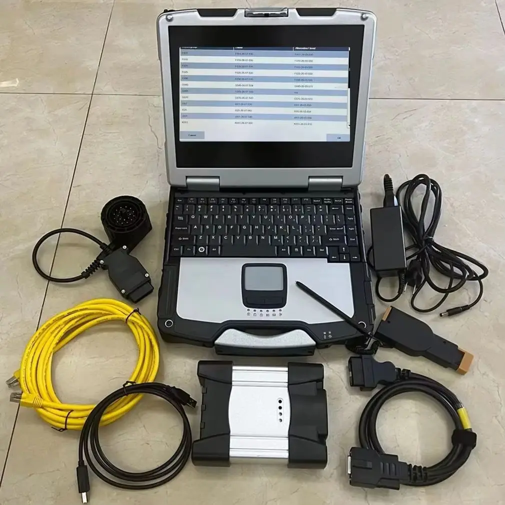 V2026.09 D4.61.12 Software Professional Diagnostic Tool For BMW ICOM NEXT A+B+C+D with CF31 i5 CPU Laptop Programming Scanner