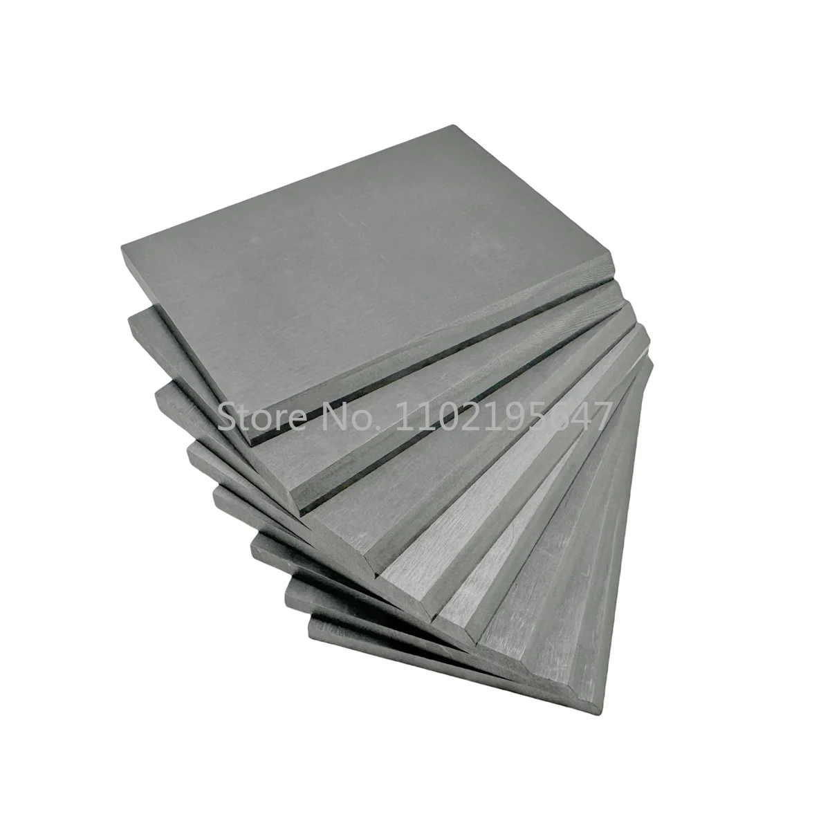 7Pcs Carbon Vanes 63x43x4 mm Graphite Vane For Vacuum Pump Air Pump Carbon Vane Sheet Compressor Blade VT4.25