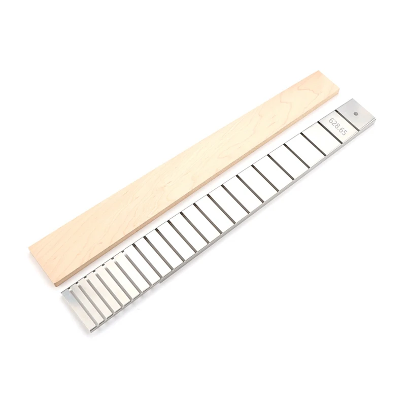 Guitar Neck Ruler Scale Measuring Fretboard Frets Tool For LP 22 Fret 24.75 Inch Electric Guitar Neck Accessories