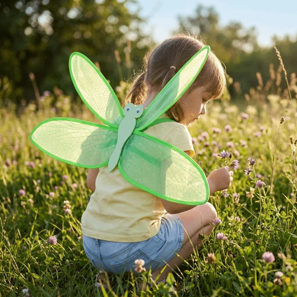 Easy To Wear Dragonfly Wing Costume Accessory Exquisite Appearance Cosplay Prop Fairy Wing Prop Photo Booth Prop Fairy Wings