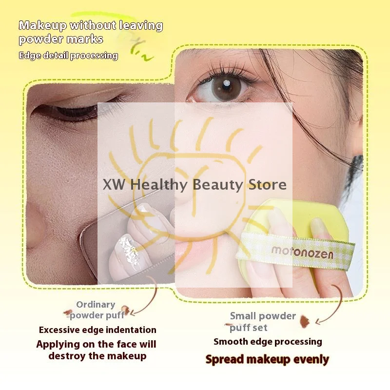 4 Stuks Make-Up Blender Rookwolken Zacht Glad Poeder Vloeibare Foundation Concealer Cosmetische Applicator Tool Droog Nat Gebruik Cosmetische Tool