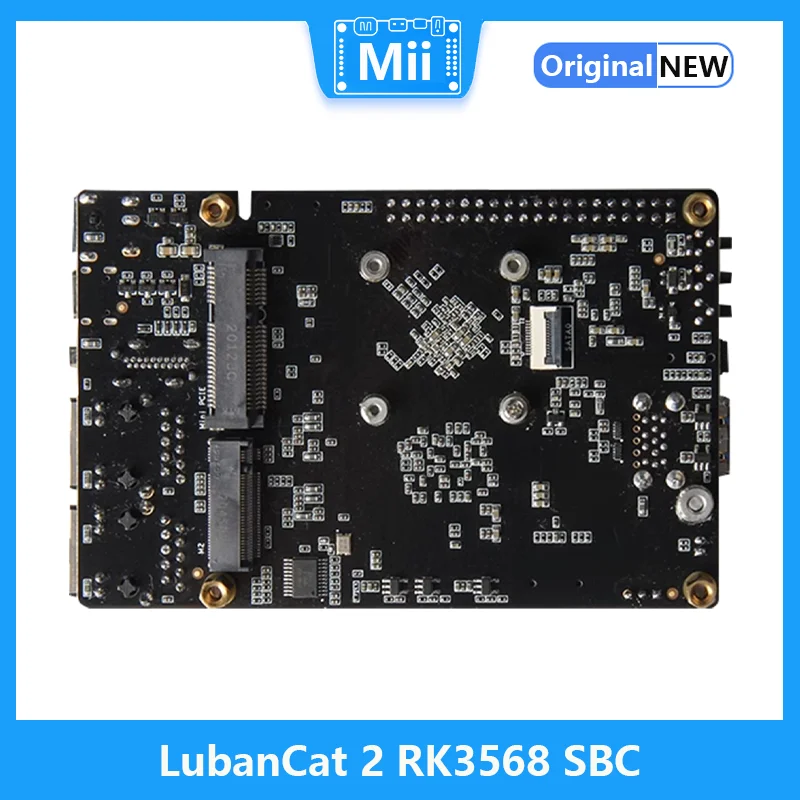 Imagem -03 - Lubancat-placa de Desenvolvimento Sbc Rockchip 1tops Npu Dual Gigabit Suporta Ubuntu Debian so Android Rk3568