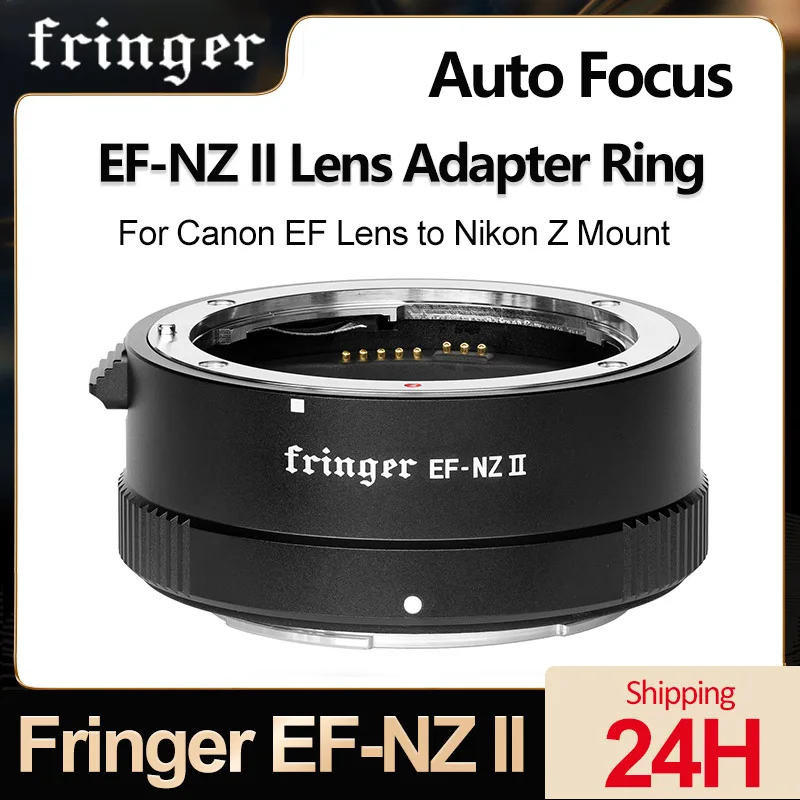 

Fringer EF-NZ II Auto Focus Camera Lens Adapter Ring For Canon EF Lens To Nikon Z Camera Z6 Z7 Z50 Z5 Z6II Z7II Z9 Zfc Mount