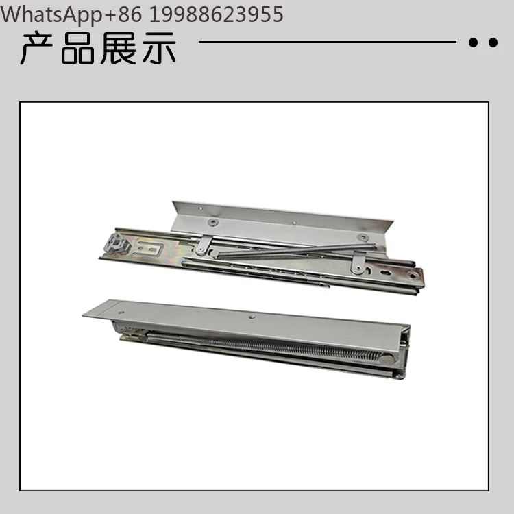 Heavy Pull Out Pop Up Slide Rail Supporting Bracket  Furniture Table Top Conceal Folding Leaf Extension Slide Rail