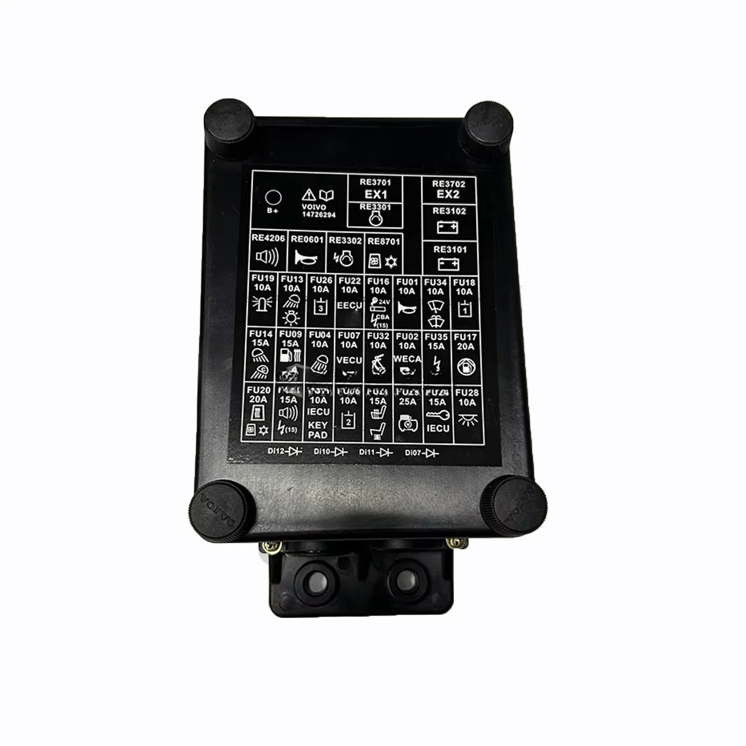MSparts 14726295 for EC200D EC210D EC220D EC300D EC380D EC480D Fuse Box Accessories Excavator Spare Parts