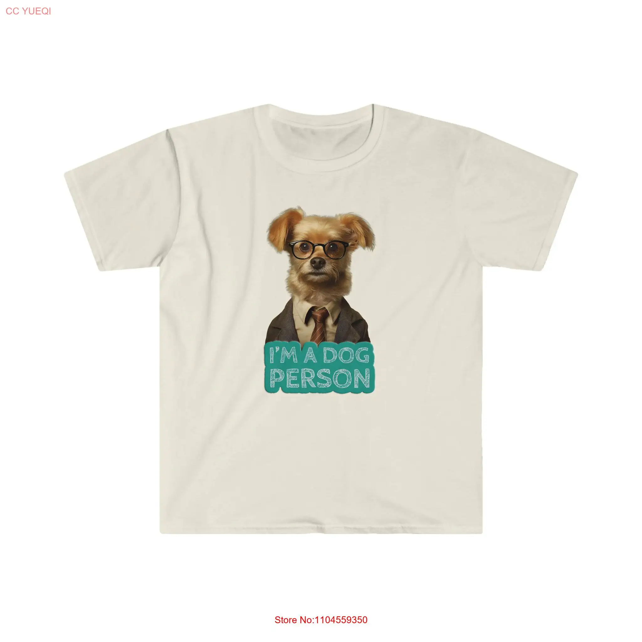 

Dog Person Softstyle T Shirt Birthday GifT Cute Animal Lover Funny Puppy For Owner long or short sleeves