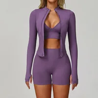 Mist purple 3PCS-1
