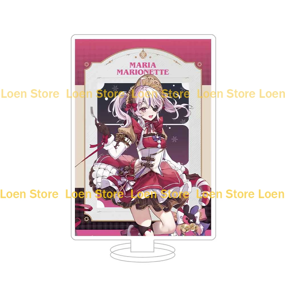 Loen Store Nijisanji EN x OU-EN Cafe Virtual YouTuber cute Animation acrylic stand desktop ornament birthday gift Fan offer