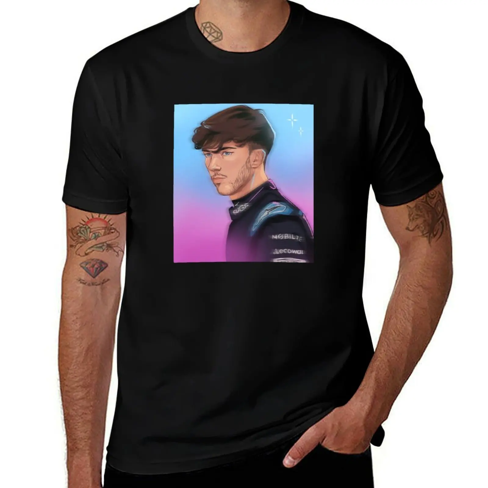 

Pierre Gasly 2023 T-Shirt t shirts for man graphic vintage man t shirts for men