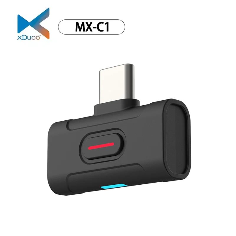 

XDUOO MX C1 Bluetooth-передатчик высокого разрешения BT5.4 USB-C SBC/aptX/aptX HD/aptX Адаптивный LC3/aptx Lite
