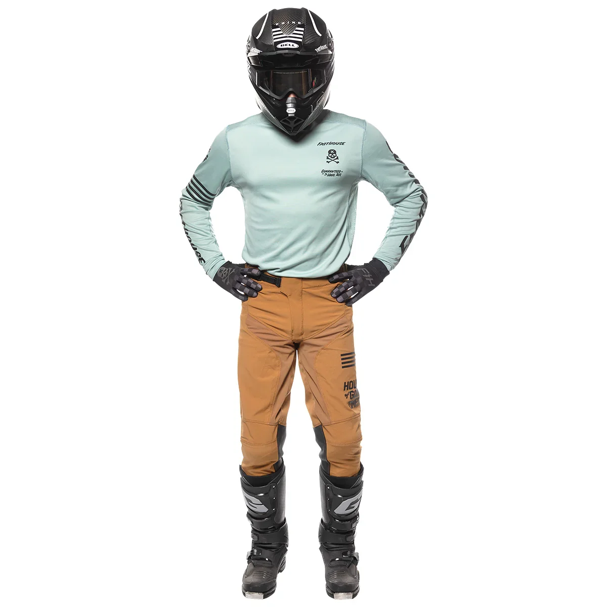 Conjunto de Jersey y pantalón todoterreno para motocicleta, conjunto de equipo de Motocross, ATV, FH, MX, Helium, FXR