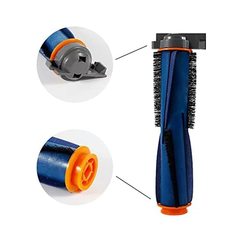 Paquete de 2 accesorios, rollo de cepillo para Shark AI AV2501S AV2501AE RV2502AE, cepillo principal, Robot aspirador