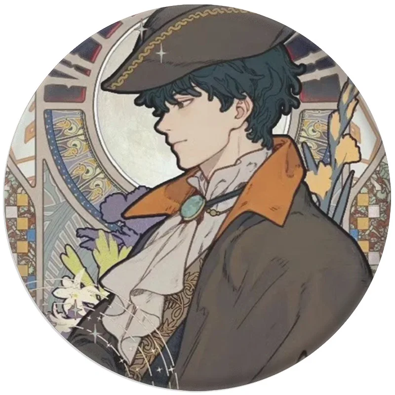 Lord of The Mysteries Oracle Series Klein Badge Tinplate Pin Brooch Backpack Accessory Cosplay Anime Collection Gift for Fans