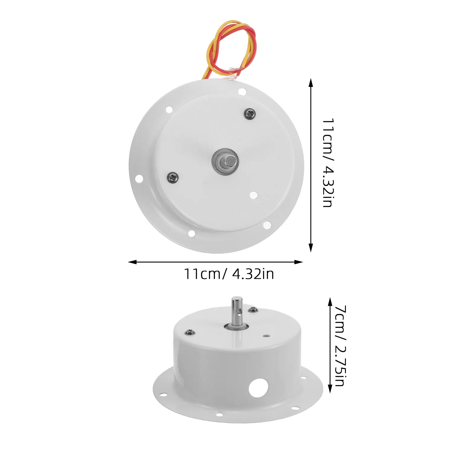2Pcs Stable Rotating Motor for Mirror Ball High Torque Disco Ball Motor Quiet Operation for Clubs Weddings Events