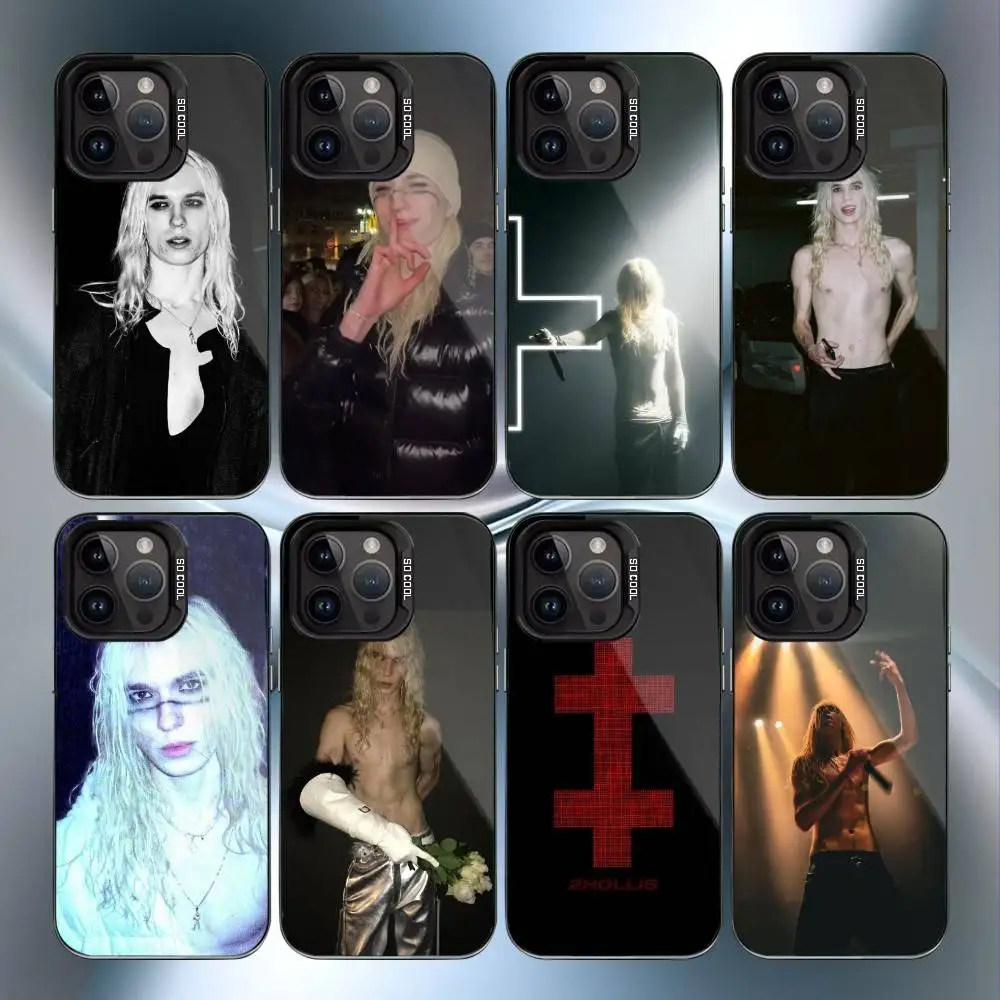 

boylife Singer 2hollis A-Albums Phone Case For IPhone 16 17 15 14 12 13 Pro Max Black Color Shockproof Cover