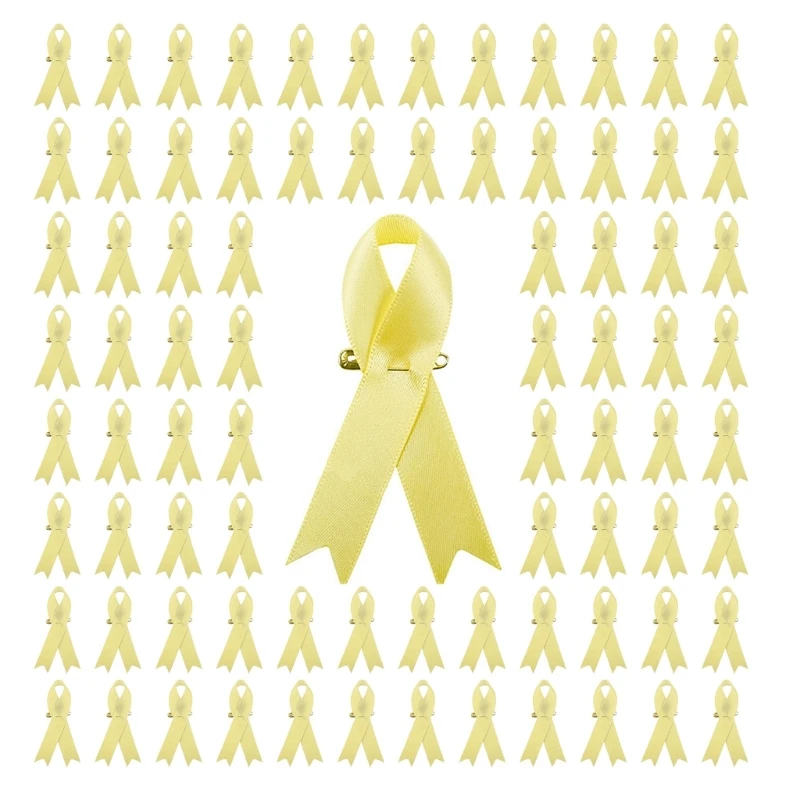 

Pack of 200 Ribbon Brooches Fabric Ribbons Accessory with Safety Pins Silk Ribbons Lapel Pins Accessory for Men Women Dropship