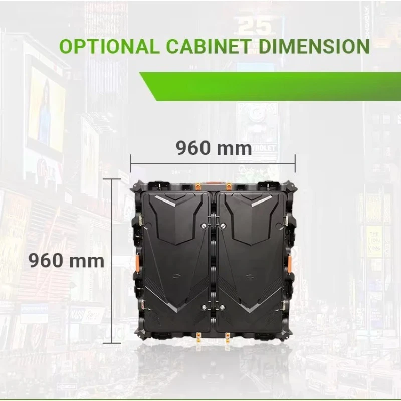 Outdoor Waterproof LED Advertising Screen with Support for Retail Store & Shopping Mall High Brightness