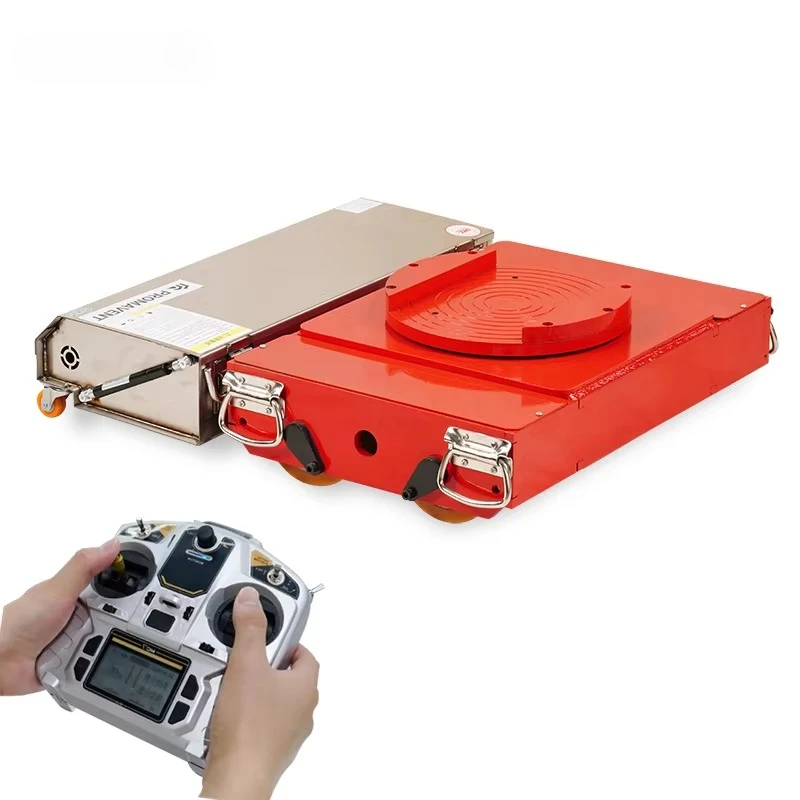 20t 30t 40t Cargo Rigger Moving Skates Tool Electric Tank Trolley Pallet Truck Remote Operated Moving Roller Skate Supplier