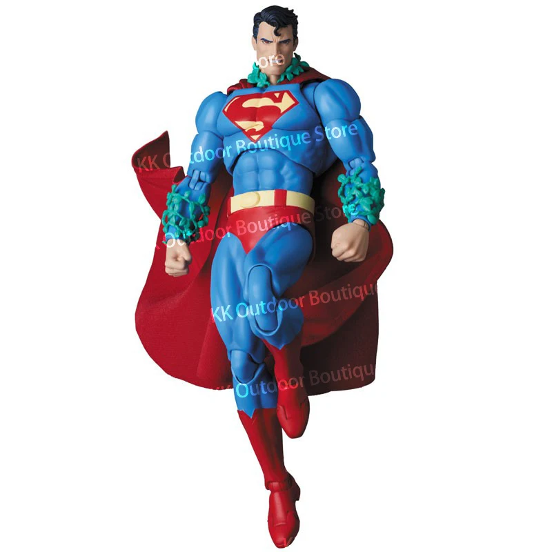 Novidade Quente: Brinquedos CT Superman Mafex 117, Figura de Ação do Super-Homem, Versão Batman Hush, Modelo de Estátua para Presentes e Brinquedos Infantis