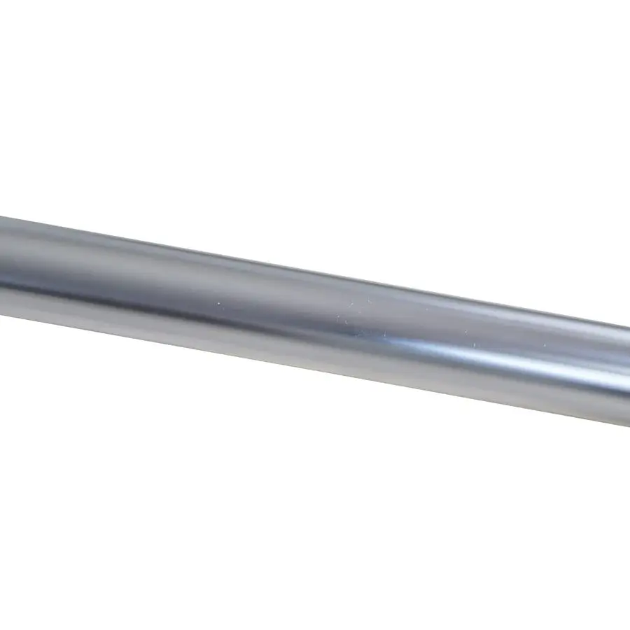 โต๊ะอาหารสแตนเลสทรงกลม 23.75 นิ้ว สำหรับร้านอาหาร ใช้ได้ทั้งภายในและภายนอกอาคาร พร้อมฐานอะลูมิเนียม ทนทาน เหมาะสำหรับร้านอาหารและบิสโทร