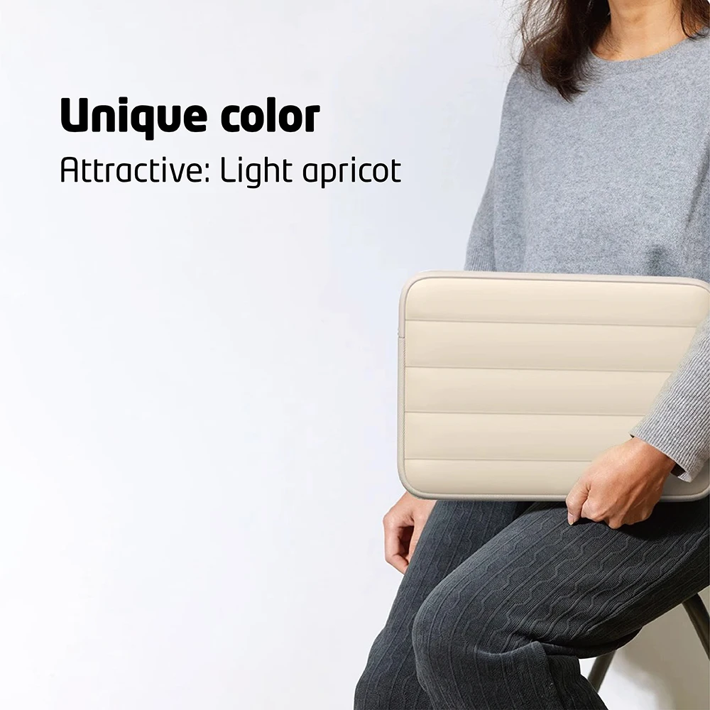 Чехол для ноутбука 13, 14, 15, 16 дюймов MacBook Air Pro, HP, Xiaomi, чехол для планшета для 11-дюймового iPad, удобная пышная сумка для ноутбука ﻿