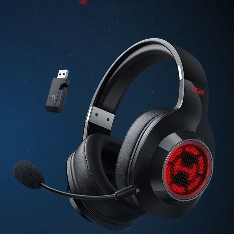 Hecate G2 Wireless Earphones Laptop Desktop 2.4g Gaming Hifi Multifunctional Line Controller E-Sports Customized Gaming Headset