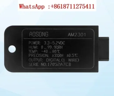 

2 шт. AM2301 модуль датчика температуры и влажности Aosong полностью калиброванный цифровой выход одиночная шина AM2301A