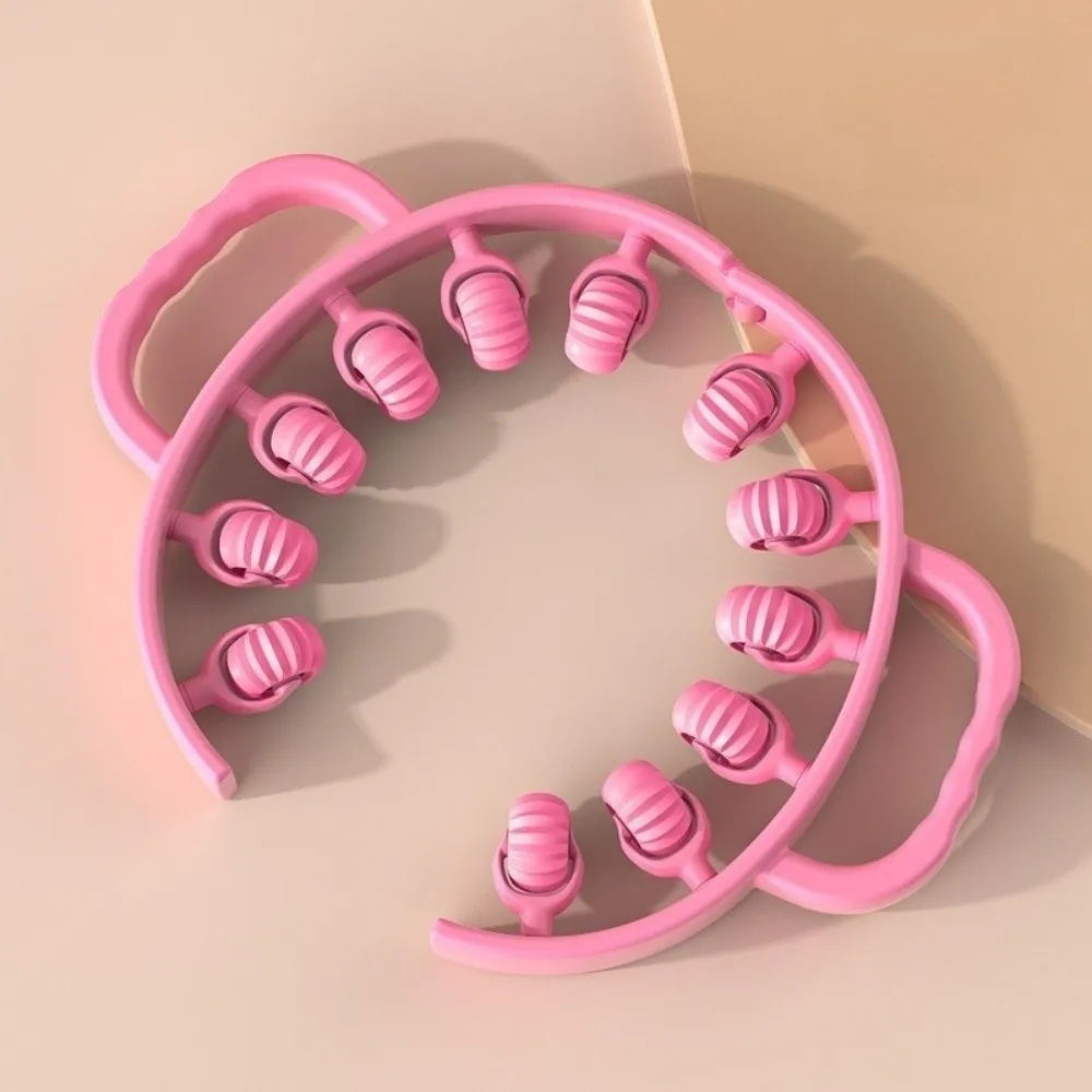 

Ручной роликовый массажер для ног, антицеллюлитный массажер для расслабления мышц, косметический ролик, резиновый тренажер для мышц тазового дна