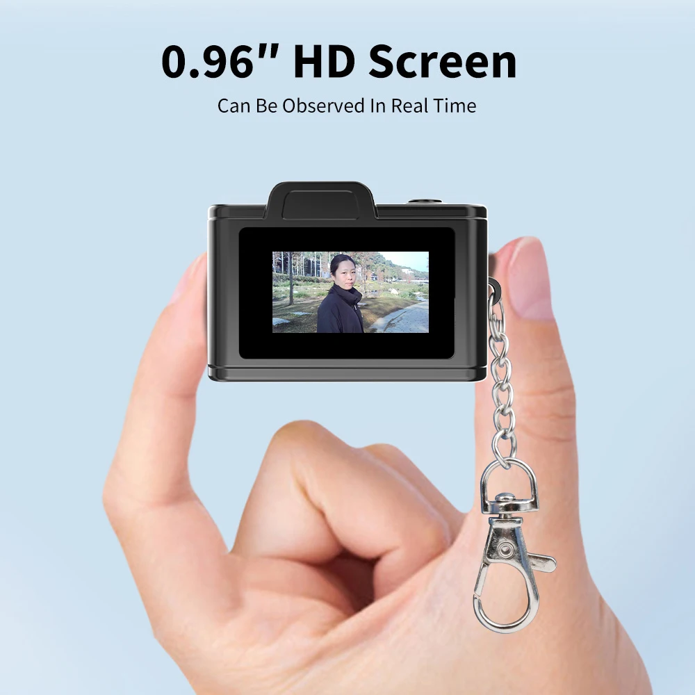 E9 Mini 1080P Small Digtal Camera with Screen Bodycam Compact Kids Camcorder Indoor Outdoor Sport Video Recorder Support TF Card