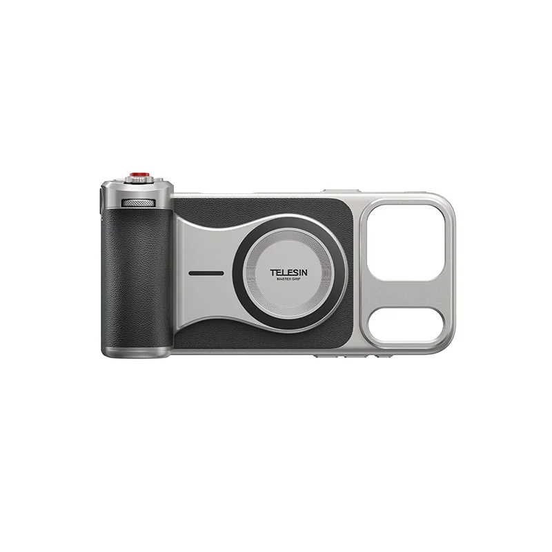 for iPhone 17Pro / 17ProMax Selfie Grip Bluetooth Remote Control Photography Set Travel Selfie Vlog Accessories