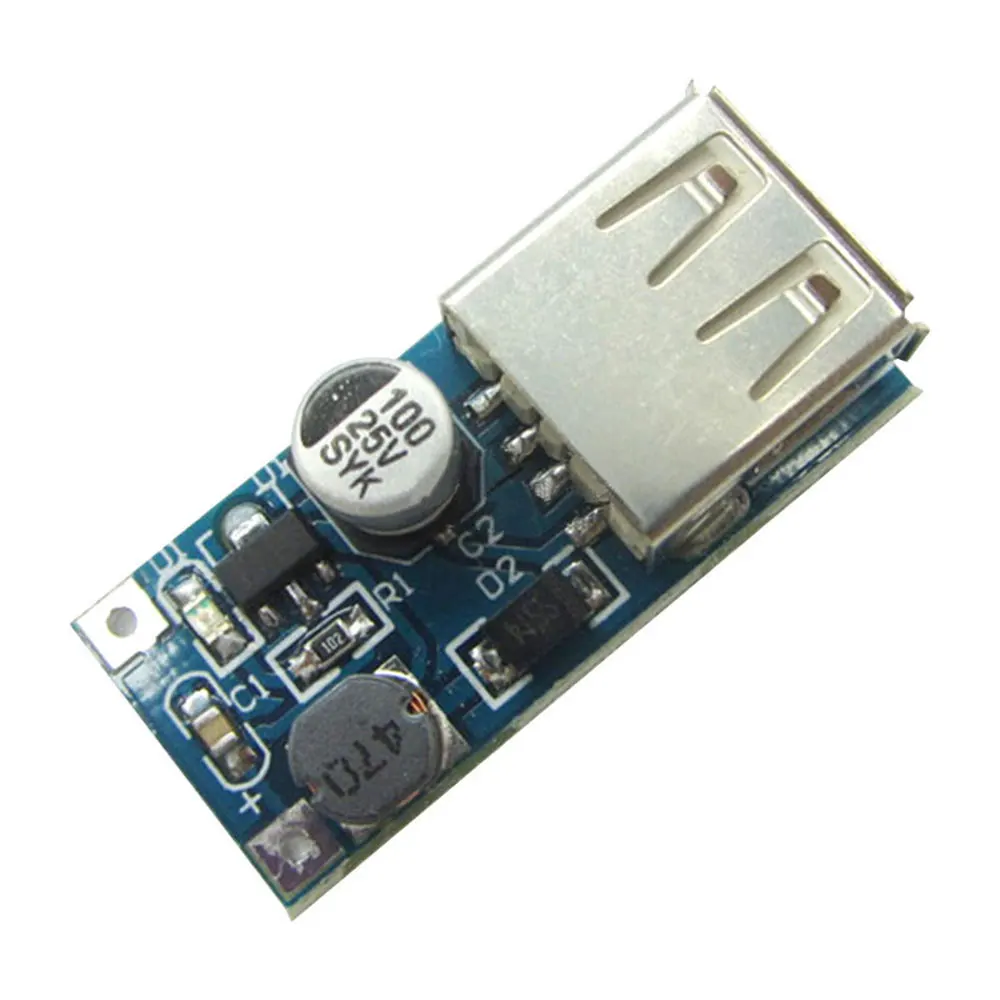 1Pc DC-DC Boost Module 0.9V-5V to 5V 600MA Power Bank Charger Step Up Boost Converter Supply Voltage Module