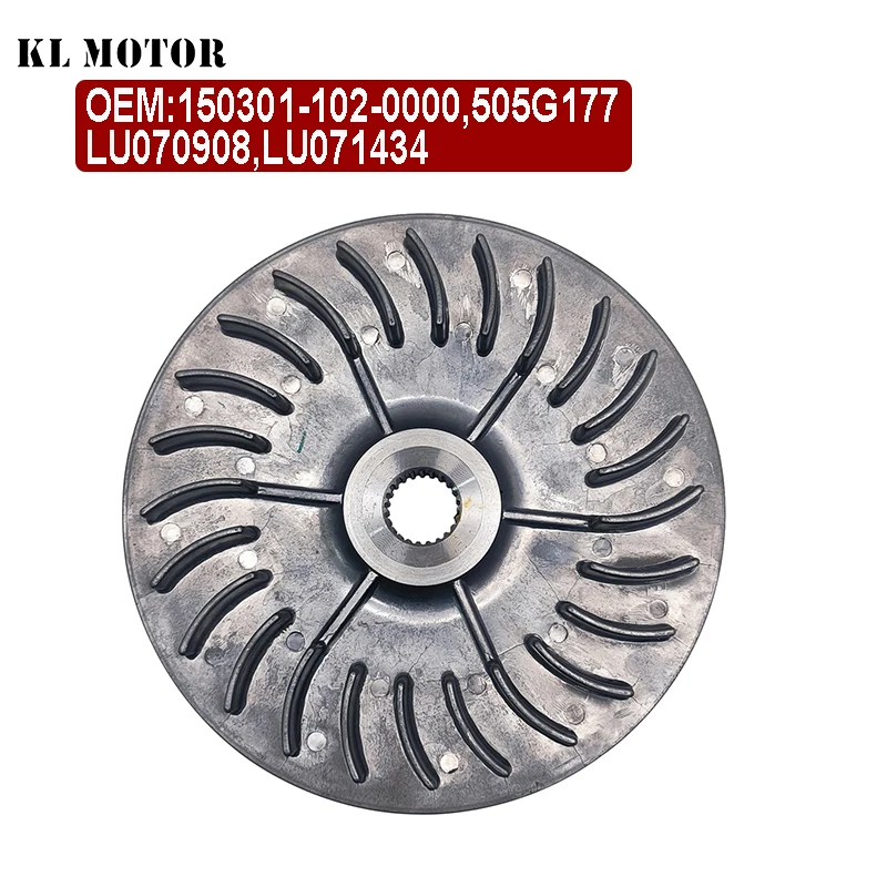

Variator Drive Pulley Fixed Half for Stels Leopard ATV 500 600 650 EFI 150301-102-0000 512G178 LU070908 LU071434