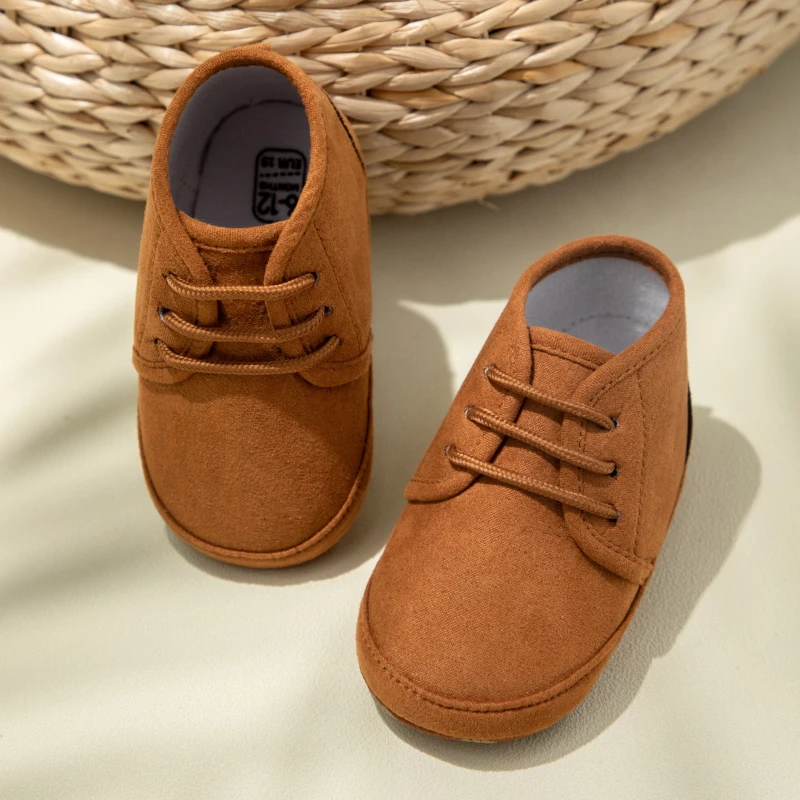 

New Lace Up Casual Baby Shoes Winter Warm Baby Unisex Boots Newborn Infant Toddler First Walkers Crib Shoes Boy Girl Sneakers