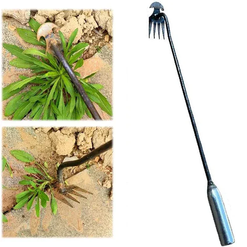 Garden Weeders Grass Hand Weeder, Manganese Steel Garden Weeders Grass, Rooting Loose Soil Hand Weeding Removal Puller Weeder