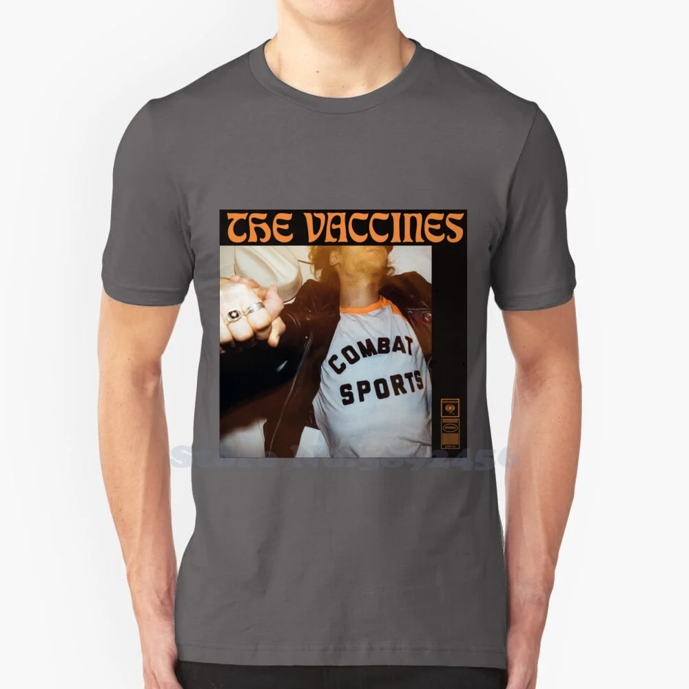 The Vaccines Combat Sports Long T - Shirt High-Quality 100% cotton T-Shirt