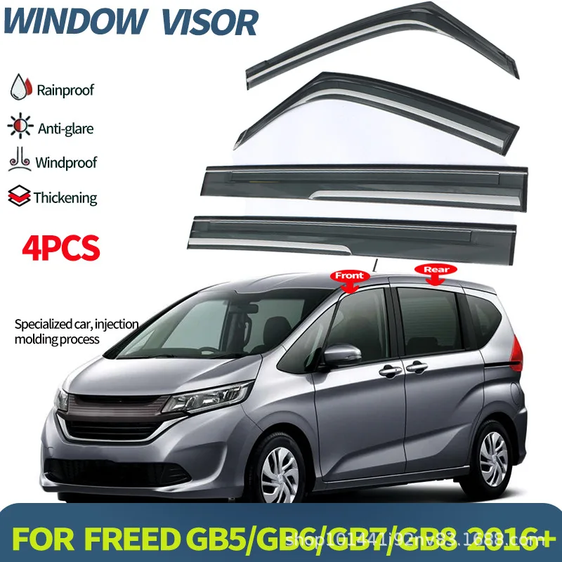

Подходит для ветрозащитного козырька Honda Freed GB5/GB6/GB7/GB8 2016+