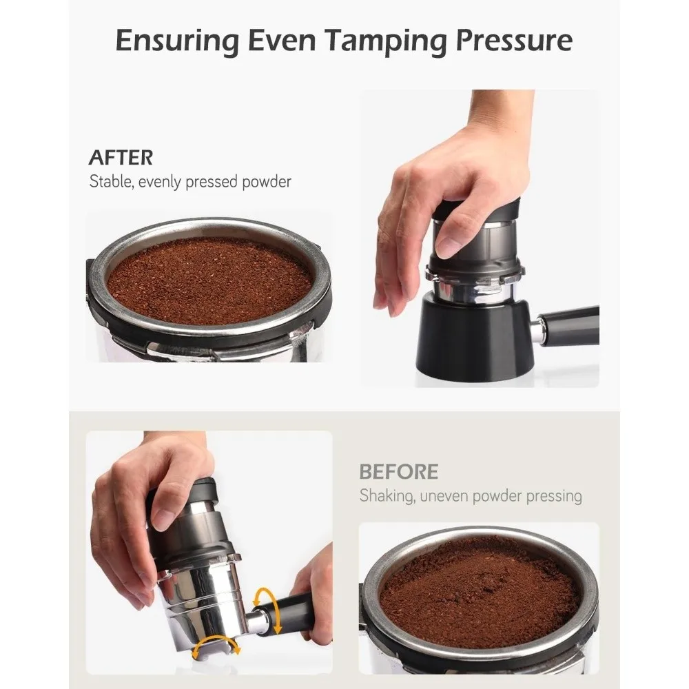 Anti-Slip Coffee Tamper Base Extraction PLA Coffee Machine Base Accessories Improves Tamping Stability for Ninja ES601