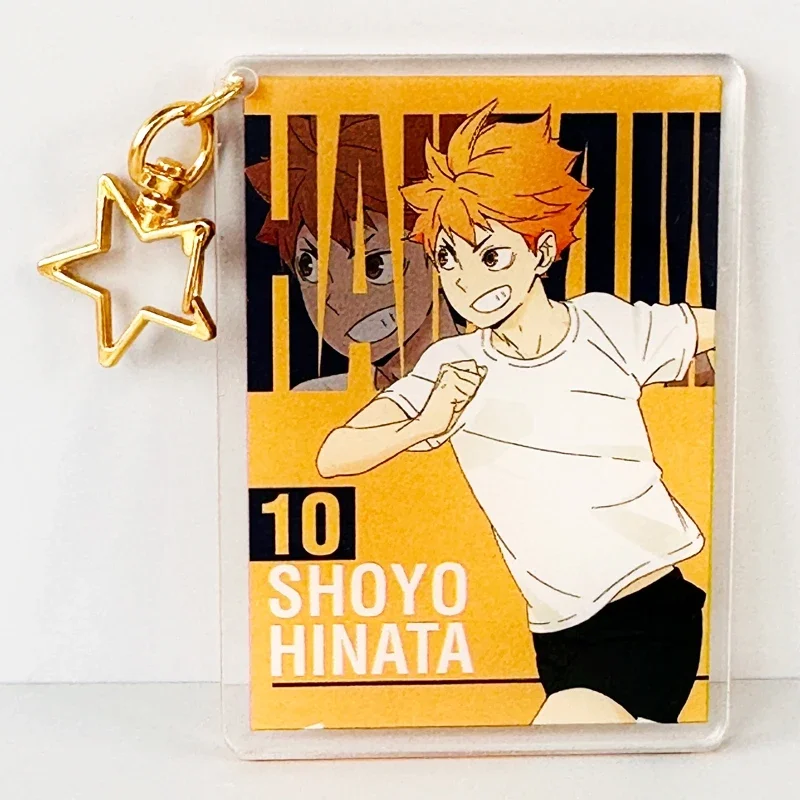 

Game Haikyuu!! Shoyo Hinata Oikawa Tooru Kozume Kenma Tobio Kageyama Cosplay Pendant Key Chain High Appearance Level Delicacy