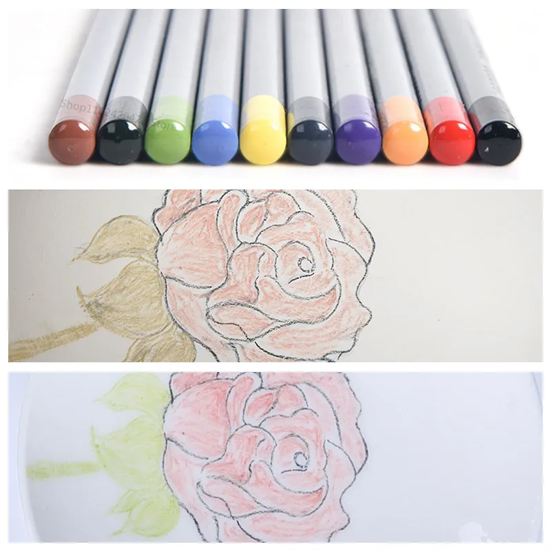 Pottery Underglaze Color Pencil Set – 10 Colors for Ceramic Painting 4